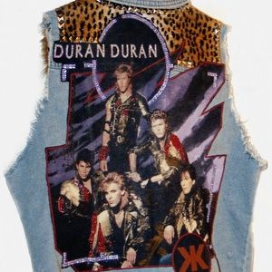 OOAK Duran Duran Battle vest